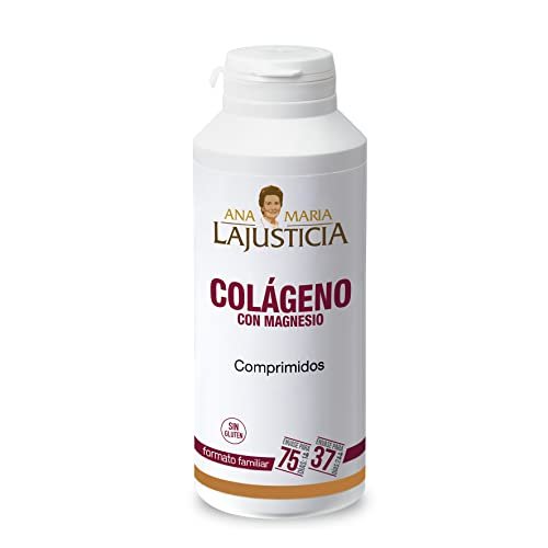 Productos y Pastillas para la Ansiedad Sin Receta Médica 24 Ana Maria Lajusticia - Colágeno con magnesio – 450 comprimidos articulaciones fuertes y piel tersa. Regenerador de tejidos con colágeno hidrolizado tipos 1 y 2. Envase para 75 días de tratamiento.
