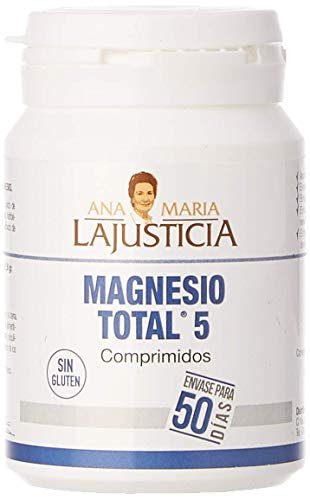 Productos y Pastillas para la Ansiedad Sin Receta Médica 25 Ana Maria Lajusticia, Magnesio total 5 Disminuye el cansancio y la fatiga,mejora el funcionamiento del sistema nervioso. Apto para veganos.Envase para 50 días de tratamiento,100 Unidad (Paquete de 1)