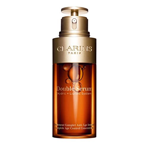 Clarins Extra Firming Jour - Crema Facial Antiedad | ¡Descubre la mejor crema antienvejecimiento! 2 Clarins Double Serum, 75 ml (paquete de 1), transparente
