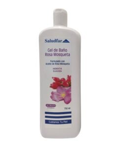 Gel De Baño y Ducha Rosa Mosqueta 750 ml Saludfar