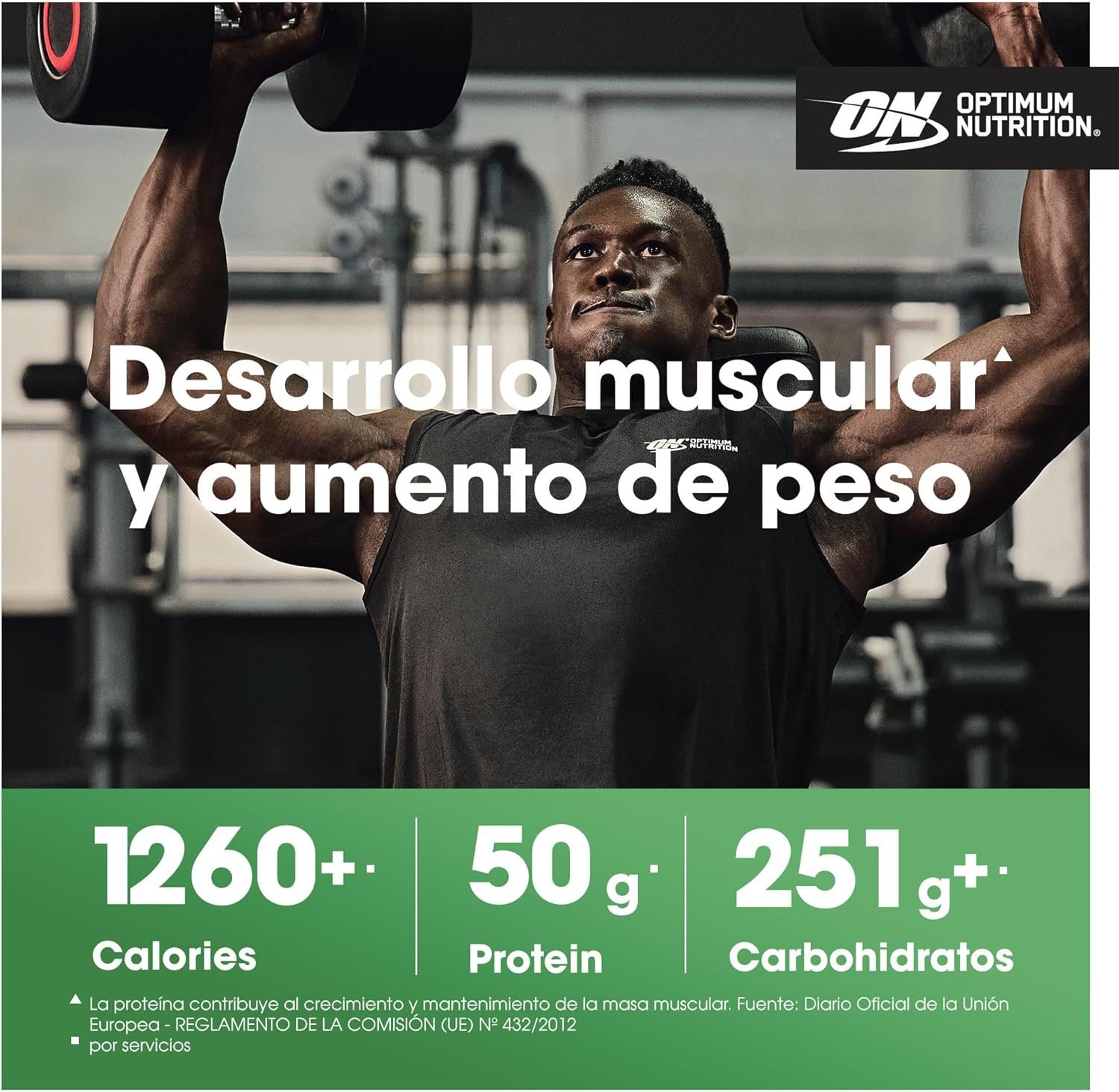 Optimum Nutrition Serious Mass Proteína Ganador de Masa Muscular