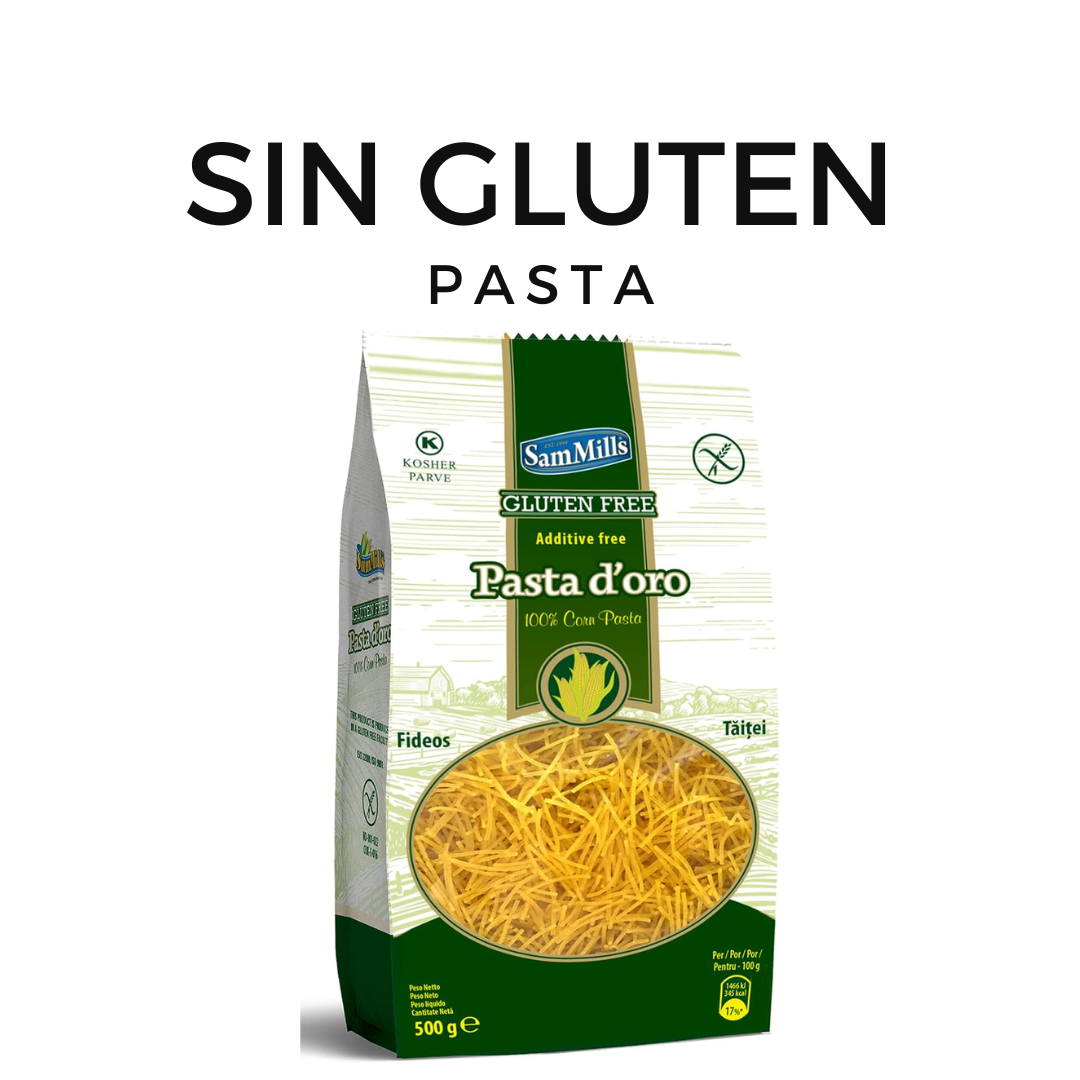 Pasta Sin GLUTEN en Amazon y otros