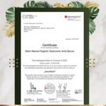 Serum Facial de Acido Hialuronico Organico 100ml Vegano con Aloe Vera – Uso con Crema Antiarrugas Mujer Contorno Ojos Satin Naturel Certificado