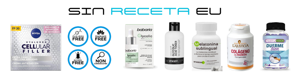 Los Mejores productos y cosméticos sin receta médica ¡Precios Top! - SinReceta.Eu 2023