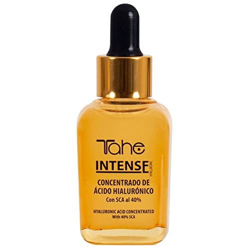Tahe Intense Concentrado de Ácido Hialurónico Puro y Colágeno Hidratación Potente, Antiarrugas y Regenerador de la Piel (30 ml (Paquete de 1))