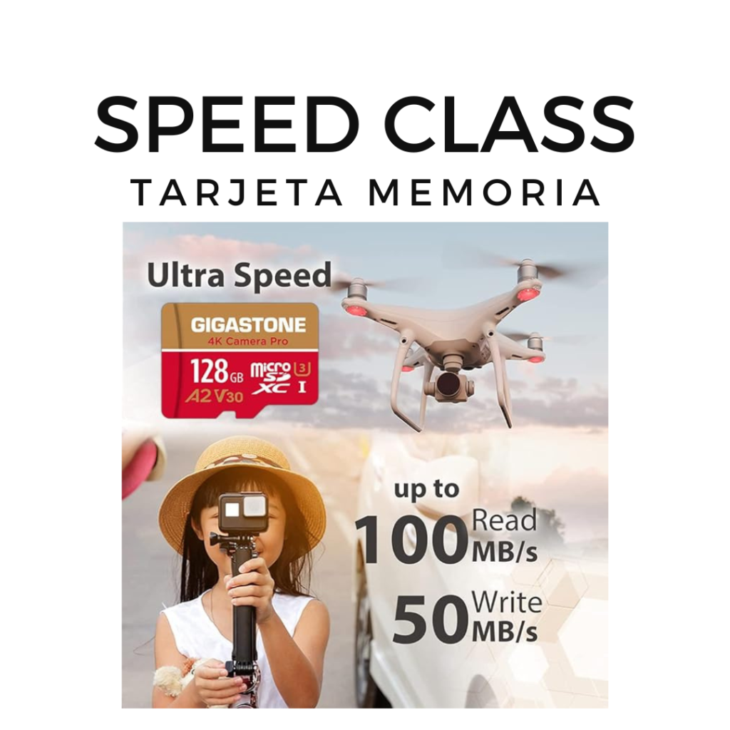 Todos los Tipos de Tarjetas de Memoria según Speed Class