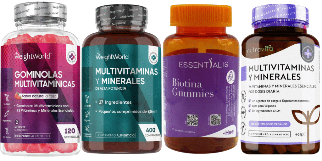 Mejores Multivitamínicos | Guía Comparativa 2025